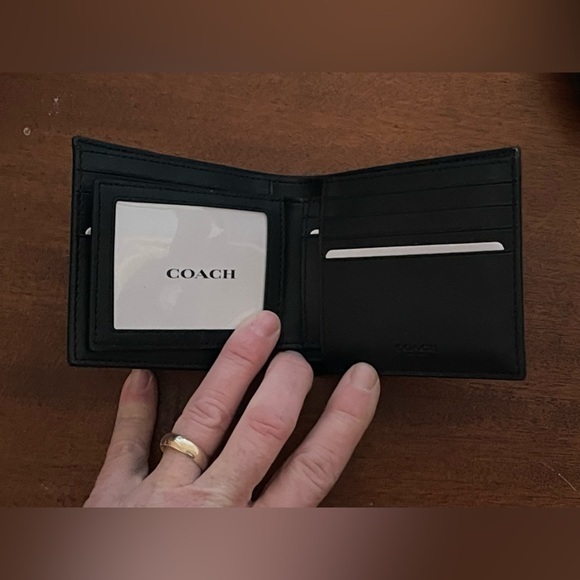 NEW COACH 3 In 1 Wallet With Plaid Print - Picture 6 of 7